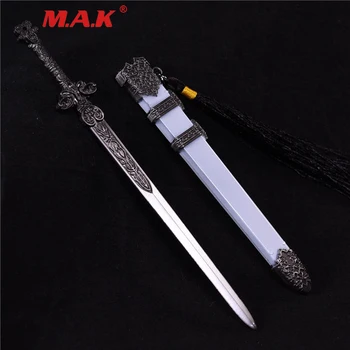 1/6 masto senovės kardas juodoji kardžuvė modeliai tinka 12 cm figūrėlių, reikmenys, ginklai