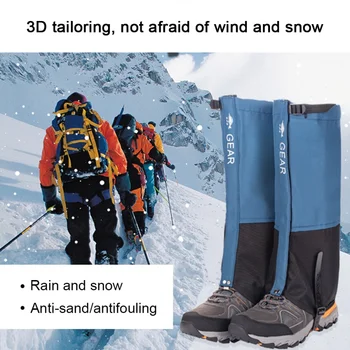 1 Pora Vandeniui Lauko Žygiai Pėsčiomis Laipiojimo Medžioklės Sniego Legging Getrai Slidinėjimo Getrai Vyrų Ir Moterų NAUJA 109959