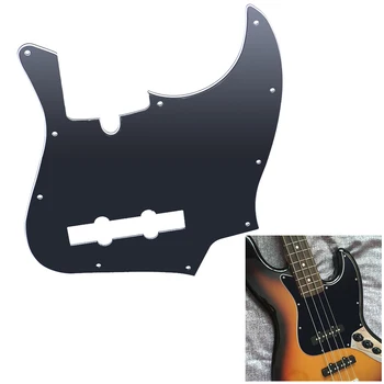 10 Skylių JB Bass Pickguard Pasiimti Apsaugai Nulio Plokštė, Standartinės Jazz Bass už TAGIMA JB 3Ply PVC Konstrukcija