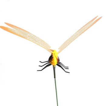 10 Vienetų Dirbtinis dragonfly Sienų Lipdukai Namų dekoro priedai Amatų Sodo Fone sienos Vestuvių Merginos festivalis
