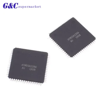 10 VNT ATMEGA128A-AS ATMEGA128A ATMEGA128 8-bitų Mikrovaldiklis su 128K Bitais-Sistema-Programuojamas 