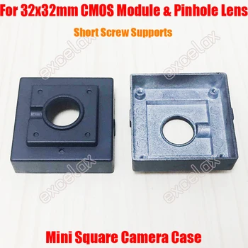 10VNT/Daug 32x32mm CMOS vaizdo Kameros Mini Aikštėje Atveju Metalo ATM FPV VAIZDO Modulis Valdybos Naudoti Korpusas Būsto Excelax 2672