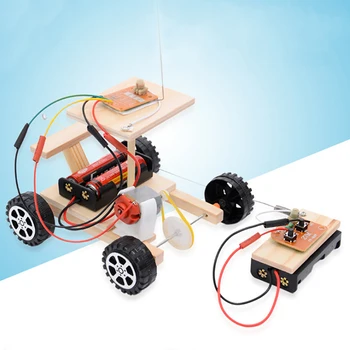 1Pc Modelio Rinkinys Vaikams Fizinių Mokslų Eksperimentus Žaislas komplekto Automobilių Švietimo Žaislas Mediena 