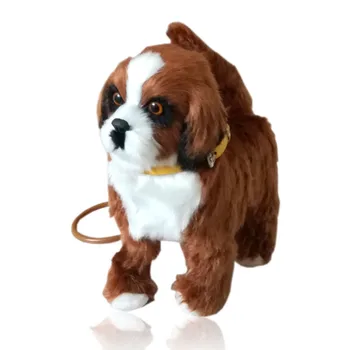 1Pcs Robotas Šuo Elektrinis šuns Žaislas Elektroninių Pliušinis Pet Žaislas Dainavimas Vaikščioti Loti Interaktyvūs Žaislai Vaikams Gimtadienio Dovanos