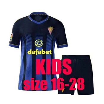 20 21 Vaikams Rinkiniai CaDIZES Futbol Camisa 2020 2021 Berniukai ALEX Camiseta de futbol marškinėliai Maillot Maglia T-Shirts 3133