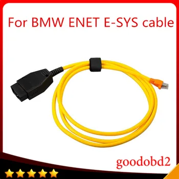 2017Car diagnostikos kabelis BMW ENET obd2 16pin EKIU Sąsajos Kabelis E-SYS ICOM Kodavimo F-Serijos ESYS X3 F25 GT Duomenų Kabelis 124969