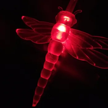 2018 NAUJAS 3M 30LED Žibintai Dragonfly LED String AA Baterijos Girliandą Pakabukas Šviesos Sodo Puošmena Šalis Dekoro Prekes