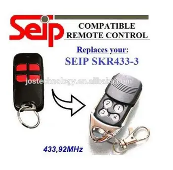 2018 SEIP SKR433-3, garažo durų pakeitimas nuotolinio valdymo geležinkelių kodą 433,92 mhz BAUDA gražus 10263
