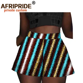 2020 metų vasaros afrikos ankara spausdinti šortai moterims atsitiktinis trumpas kelnes grynos medvilnės batikos spausdinti modelio afrikos šortai A2021004