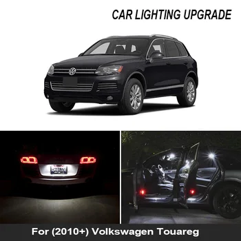 27x LED License plate light + Pagal Veidrodis lempos + Interjero dome žemėlapio lemputė Rinkinys Už VW Touareg 7P 7P5 7P6 (2010 m.+)