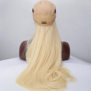 28 30 40 colių Ilgio Visiškai Nėriniai Perukas Tiesiai 613 Blond Skaidrus Nėriniai Priekinės Žmogaus Plaukų Perukas Preplucked Nėriniai Priekiniai Perukas Moterims