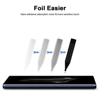 2vnt Pilnas draudimas Skystis UV Klijai Screen Protector For Samsung S9 Plus S8 Plius Note8 Note9 Grūdintas Stiklas Samsung S10 S10e Plius