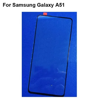 2VNT Samsung Galaxy A51 Jutiklinis Ekranas Stiklas, skaitmeninis keitiklis Skydelis Priekinis Stiklas, Jutiklis 