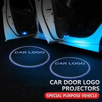 2vnt Sveiki Lengvųjų Automobilių Durų Logotipas Projektoriaus Lempos Šešėlis Universalus Šviesos Vauxhall Suzuki Smart Ssangyong Sėdynės SAAB Protonų