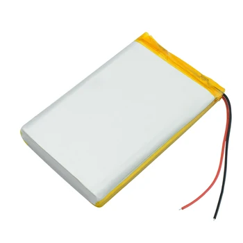 3.7 V 8000mAh Li-polimero Baterijos 126090 PCB Tablet PC DVD GPS Li-Po Ličio Li-polimero Baterijos Pakeitimas, Baterijos 4451