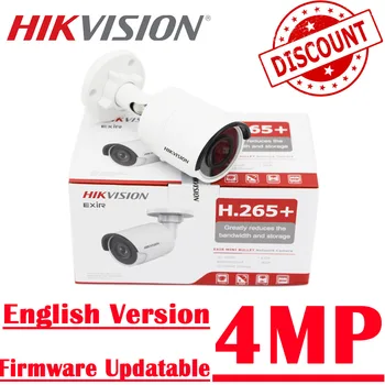 4MP hikvision DS-2CD2043G0-aš IP67 IR WDR stebėjimo vaizdo ip IR Kulka Tinklo Kameros