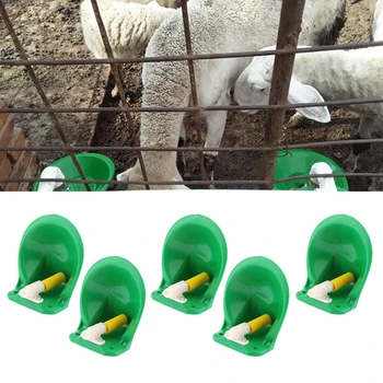 5 vnt Plastiko Automatinė Waterer Arklių, Karvių, Ožkų ir Kitų Gyvų Akcijų Tinka 20mm Vamzdis 77962