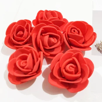 500 Vienetų Meškiukas Rožių 3cm Putų Vestuvių Dekoratyvinės Gėlės Kalėdų Dekoro Namai 