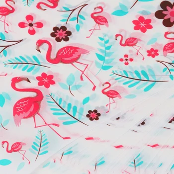 50pcs Flamingo vaškinio Popieriaus Saldainiai Nuga Wrapper Popieriaus Šokolado Taffy Vyniojimo Gimtadienio, Vestuvių dovana, saldus Šalis, Dovanų Dekoravimas