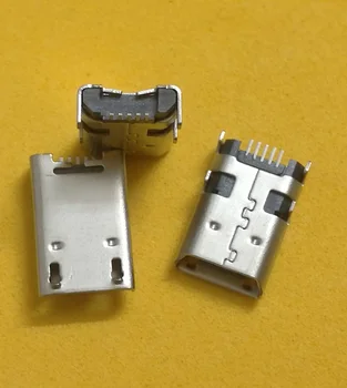 50pcs Įkrovimo lizdas Micro USB Lizdas naujų prekių, skirtų Asus Memo Pad FHD 10 K001 K013 ME371 ME301T ME302C Įkrovimo Lizdas
