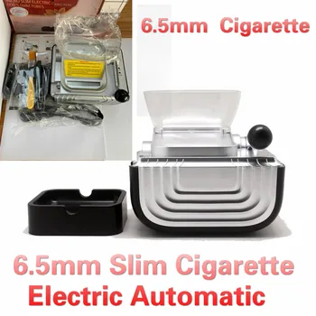 6.5 mm Plonas Vamzdelis Electirc Cigarečių Valcavimo Mašinos Tabako Maker Švirkšti Lengvesni Vyniojimo Roller Tabako Dūmų Įrankiai Dovana Vyrams