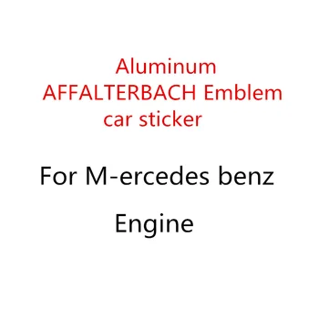Aliuminio AFFALTERBACH emblema automobilių lipdukas Mercedes GLE GLS ML GLK CLS GLA CLA-klasės AMG variklio modifikacija dizainas lipdukas