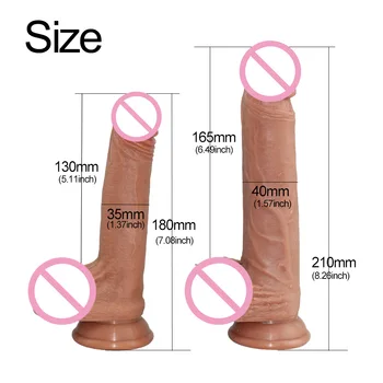 Analinis dildo vibratorius moterų sekso žaislai, strapon dildo tikrovišką vibratorių moterų minkštas žaislas big dick siurbtukas penis sekso parduotuvė 136206