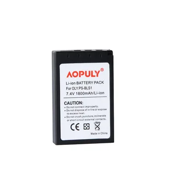 AOPULY 2vnt BLS 1 BLS1 BLS-1 Li-ion Baterijos +USB LCD Įkroviklis OLYMPUS E-PL1 E400 E410 E420 E450 E620 E-P1E-P2 75492
