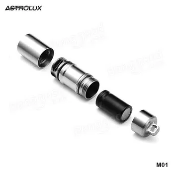 Astrolux M01 100LM 2 režimai USB Įkrovimo Mini nichia 219B/ XP-G2 LED šviesos Kempingas, Žygiai fakelas Žibintuvėlis su 10180 baterija 181673