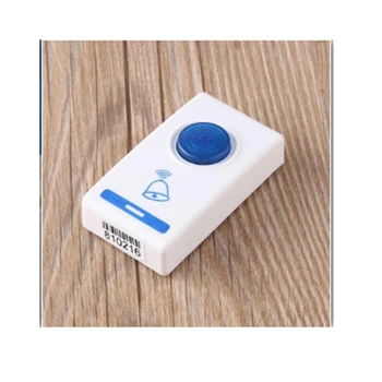 Baltas LED Durų Bell Belaidį durų skambutį Baterija 32 Melodija Dainos 1 Nuotolinio Valdymo pultas 1 Belaidžio Namų Saugumo Smart Skambučius