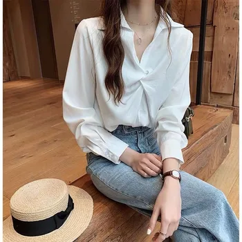 Baltos spalvos Marškinėliai Moterims 2020 M. Pavasarį Populiarus Laukinių Moterų Naujos Mados Vakarų Stiliaus Prarasti Pastangų Viršuje Dizaino Marškinėliai