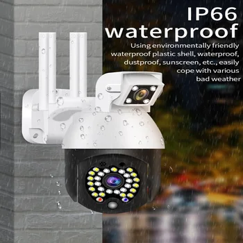 Belaidžių IP kamerų 1080P PTZ Wifi Smart Security Kameros CCTV HD LED IR Kamera Naktinio Matymo Tinklo kameros Vaizdo Stebėjimo