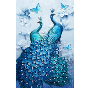 Blue Peacock Specialios Formos Gręžimo 5D 