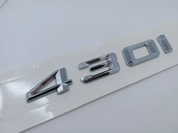BMW 4 serijos 420i 428i 430i 435i 440i Logotipas Ženklelis Decal Galiniai Kamieno Dangčio Žodžio Raidžių Skaičius Lipdukas F32 F33 F36