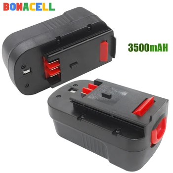 Bonacell 3500mAh 18V NI-MH HPB18 daugkartinio Įkrovimo Baterija BLACK&DECKER A18 A1718 A18NH HPB18 HPB18-OPE FS1800CS FS1800D FS180 17615