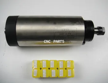 CNC frezavimo veleno ER16 oro aušinimo 1,5 KW velenas su 4 gabalus guolis + 10 vienetų ER16 collet 19849