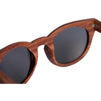 Derliaus Poliarizuoti akiniai nuo saulės moterų ir vyrų Aukštos kokybės Medinis rėmelis prekės ženklo saulės akiniai Paplūdimio Anti-UV akiniai Vairavimui 1811