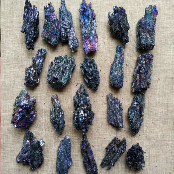 Didmeninė 50g Natūralaus Spalvinga Mineralinės Rūdos Papuošalai Malachito su Spalvinga Šviesos Kristalų, Brangakmenių Gamtos 5940