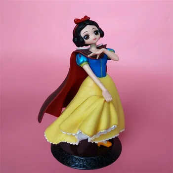 Disney Alice snieguolė Princesė Arielis Veiksmų Skaičiai 10-22cm Disney Princess Statulėlės Žaislai PVC Modelis Vaikams, Dovanos, Žaislai
