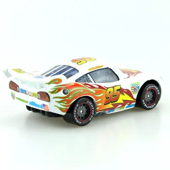 Disney Pixar Cars 2 Balti McQueen 1:55 Masto Diecast Metalo Lydinio Modle Mielas Žaislai Vaikams Dovanos Anime Ir Animacinių Filmų Vaikams Automobilį
