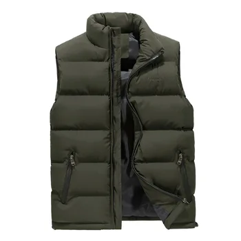 Drop laivyba 2018 naujas žiemos vyrų wasitcoat rankovių žiemos gobtuvu striukė outwear paltas M-3XL AXP145