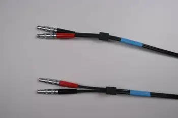 Dual RG174 Pramonės bendraašius UT kabelis LEMO 00 iki LEMO 00 NK priemonės
