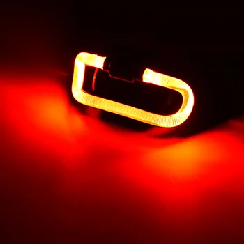 Dviračių Uodegos Šviesos 3* AAA Sausas Baterija Naktį Jojimo Lempos Saugos Įspėjamoji Lemputė LED Dviračio Galiniai Žibintai Dviračių Priedai