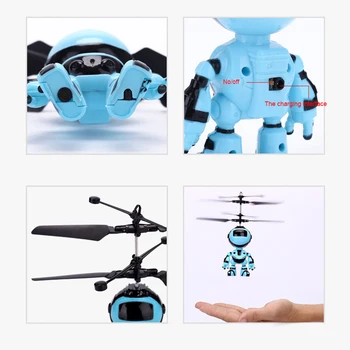 Elektroninių Orlaivių Pakabos Žaislai Protingas Vertus Jutikliai Skraidantis Robotas Su USB Vaikams, Vaikų Smart Elektroninių Pet Dovana 55325