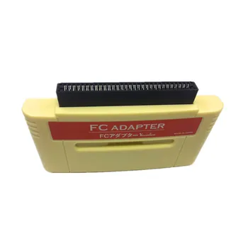 F-C Adapter SNES ar Japonų 16 bitų konsolės, žaisti 60Pins 8-bitų Žaidimų Kasetė 16-bitų Konsolės 9157