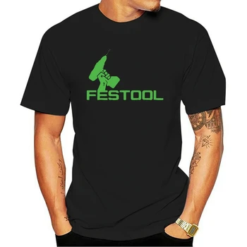 Festool Vyrų, O Kaklo medvilnės 2021 t-shirt