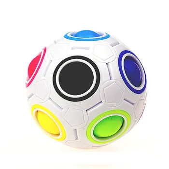 Fidget žaislai Streso Atsarginiais Rainbow Magic Ball Plastiko Kubo Pasukti Dėlionės, Žaislų, popit figet žaislai plonas антистресс paprasta dimple 65962