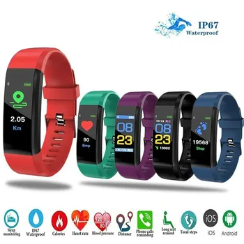 Fitness Tracker 115Plus Sporto Smart Watch 