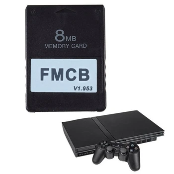 FMCB v1.953 Kortelės Atminties Kortelė PS2 Playstation 2 Free McBoot Kortelė 8 16 32 64MB 270B 15126
