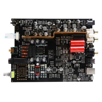 FX-AUDIO DAC-X7 HiFi Audio Ausinių Stiprintuvą, AK4490EQ USB DAC Dekoderis TPA6120 USB / Optical / Coaxial/AUX AMP 17728